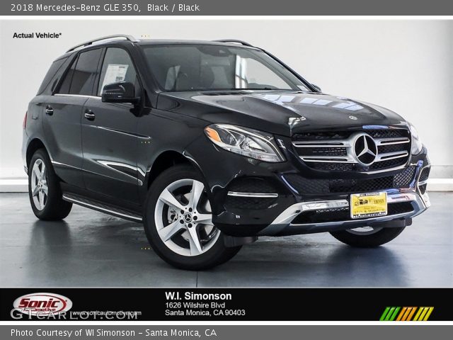 2018 Mercedes-Benz GLE 350 in Black