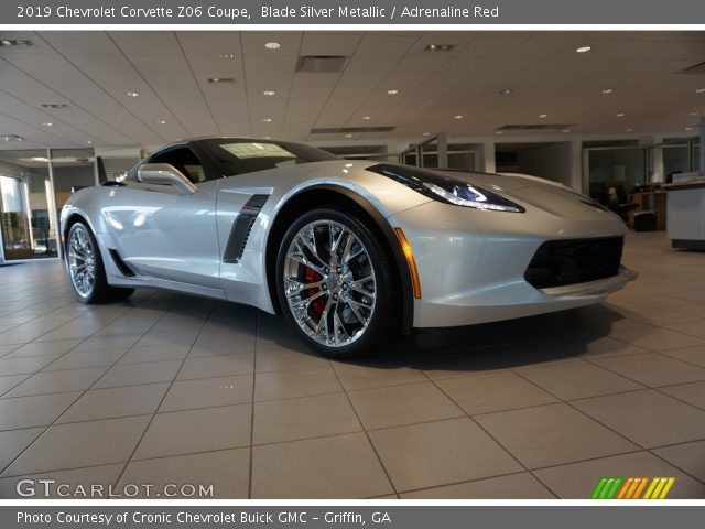 2019 Chevrolet Corvette Z06 Coupe in Blade Silver Metallic