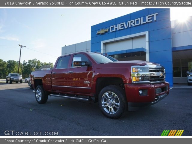 2019 Chevrolet Silverado 2500HD High Country Crew Cab 4WD in Cajun Red Tintcoat