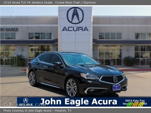 2019 Acura TLX V6 Advance Sedan in Crystal Black Pearl