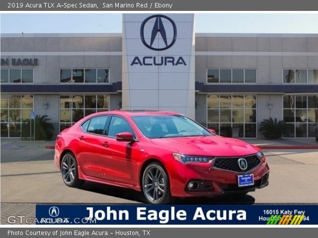 2019 Acura TLX A-Spec Sedan in San Marino Red