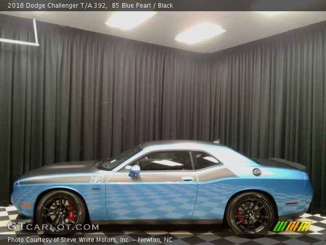2018 Dodge Challenger T/A 392 in B5 Blue Pearl