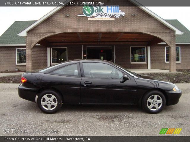 2003 Chevrolet Cavalier LS Coupe in Black