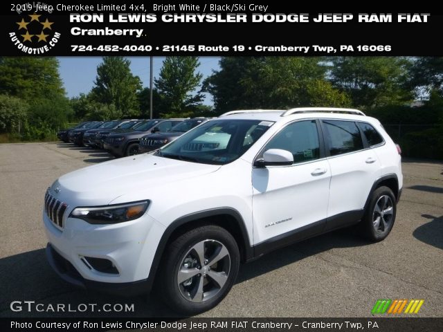 2019 Jeep Cherokee Limited 4x4 in Bright White