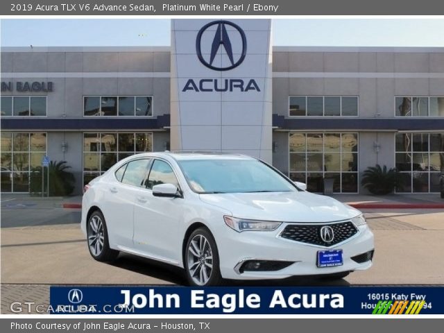 2019 Acura TLX V6 Advance Sedan in Platinum White Pearl