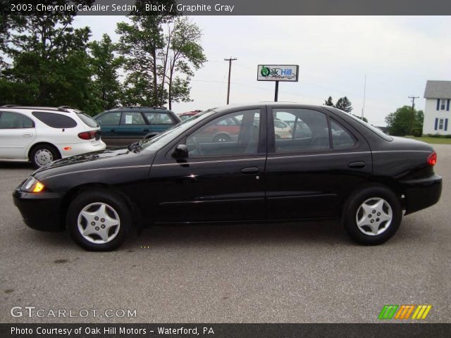 2003 Chevrolet Cavalier Sedan in Black