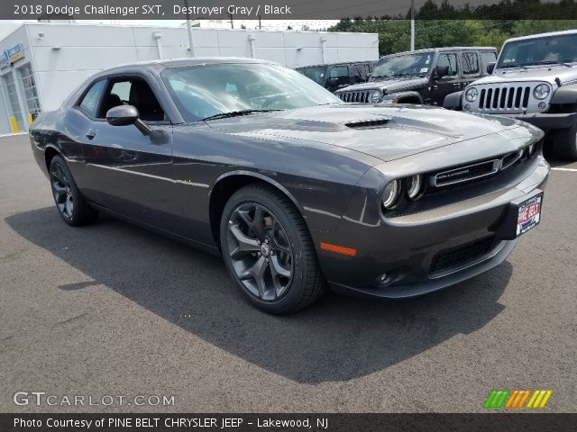 2018 Dodge Challenger SXT in Destroyer Gray