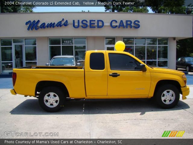 2004 Chevrolet Colorado LS Extended Cab in Yellow