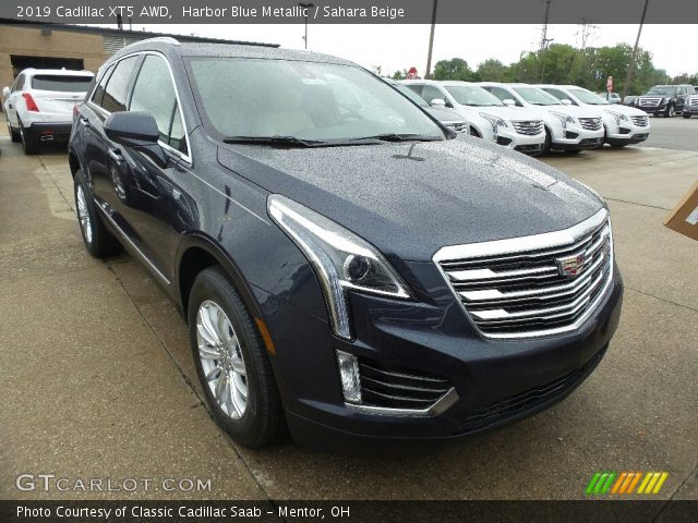 2019 Cadillac XT5 AWD in Harbor Blue Metallic