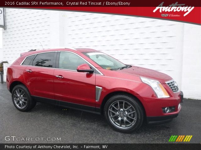 2016 Cadillac SRX Performance in Crystal Red Tincoat