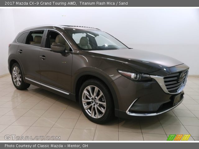 2017 Mazda CX-9 Grand Touring AWD in Titanium Flash Mica