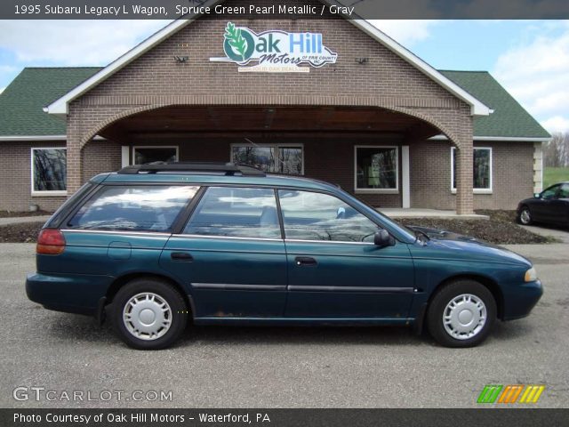 1995 Subaru Legacy L Wagon in Spruce Green Pearl Metallic