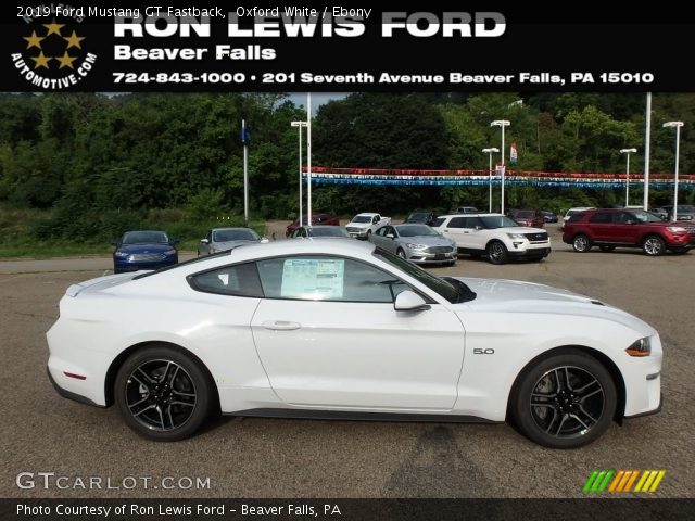 2019 Ford Mustang GT Fastback in Oxford White