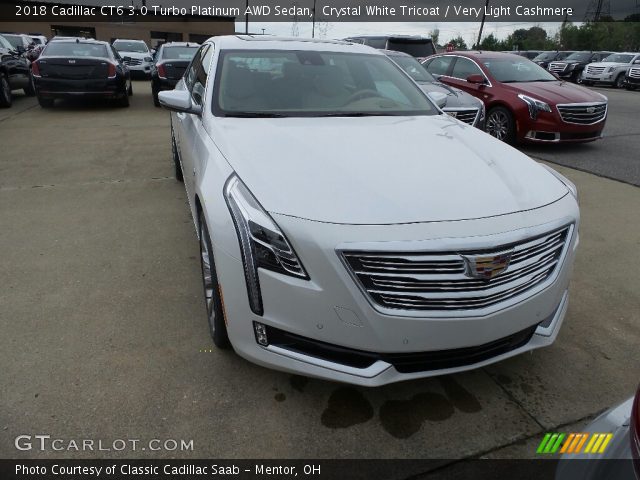 2018 Cadillac CT6 3.0 Turbo Platinum AWD Sedan in Crystal White Tricoat