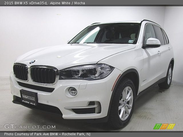 2015 BMW X5 xDrive35d in Alpine White