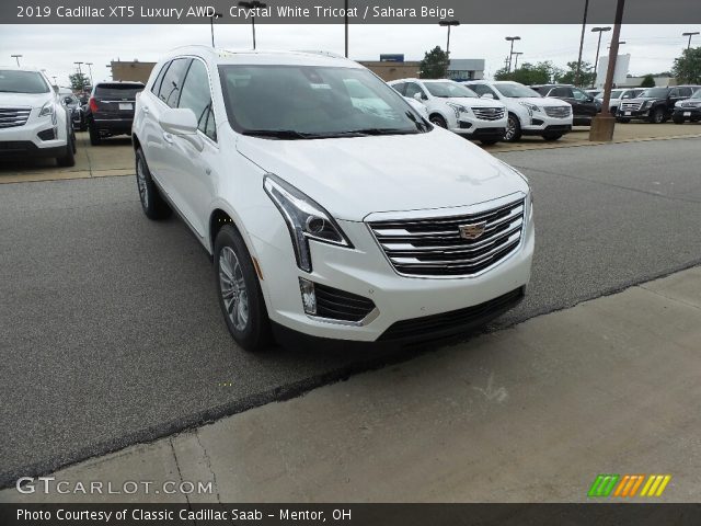 2019 Cadillac XT5 Luxury AWD in Crystal White Tricoat