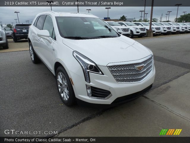 2019 Cadillac XT5 Luxury AWD in Crystal White Tricoat