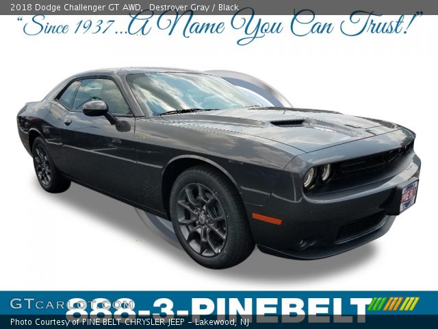 2018 Dodge Challenger GT AWD in Destroyer Gray
