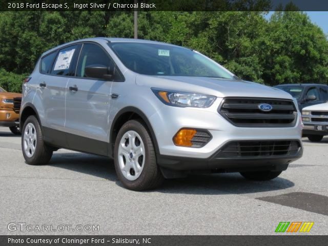 2018 Ford Escape S in Ingot Silver