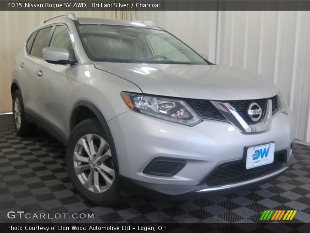 2015 Nissan Rogue SV AWD in Brilliant Silver