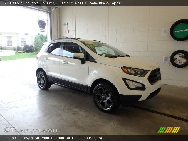 2018 Ford EcoSport SES 4WD in Diamond White