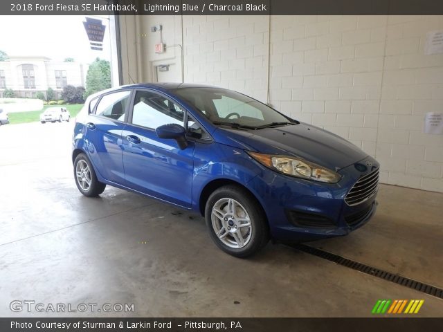 2018 Ford Fiesta SE Hatchback in Lightning Blue