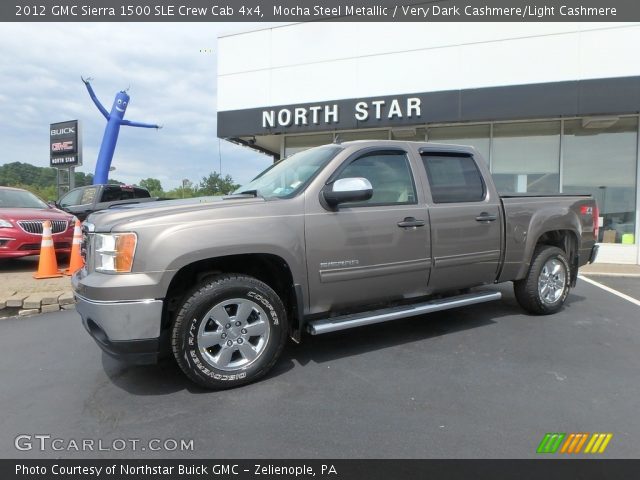 2012 GMC Sierra 1500 SLE Crew Cab 4x4 in Mocha Steel Metallic