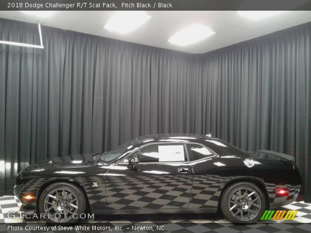2018 Dodge Challenger R/T Scat Pack in Pitch Black