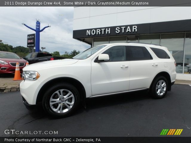 2011 Dodge Durango Crew 4x4 in Stone White