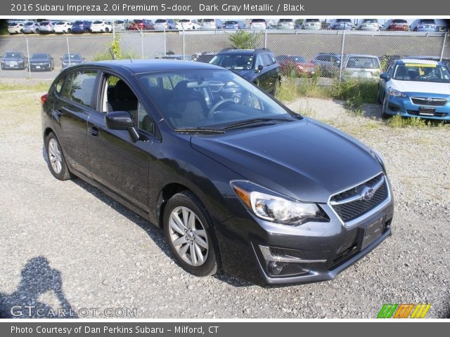 2016 Subaru Impreza 2.0i Premium 5-door in Dark Gray Metallic