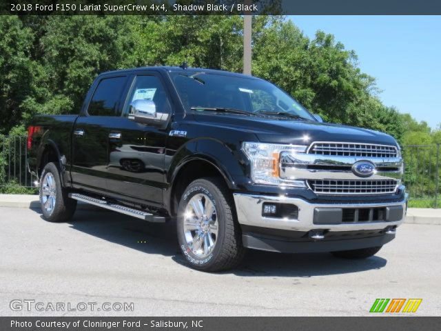 2018 Ford F150 Lariat SuperCrew 4x4 in Shadow Black