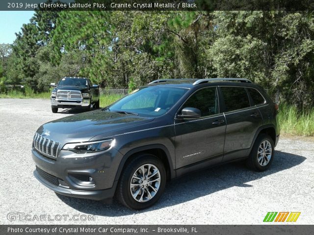 2019 Jeep Cherokee Latitude Plus in Granite Crystal Metallic