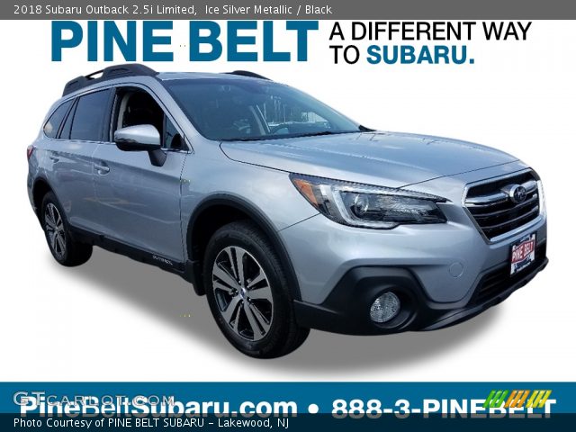 2018 Subaru Outback 2.5i Limited in Ice Silver Metallic