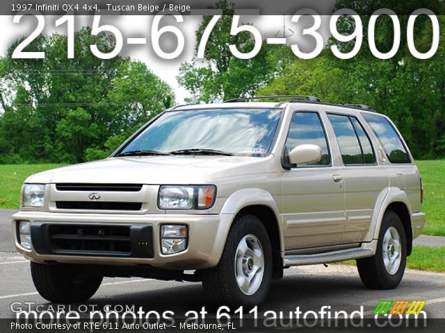 1997 Infiniti QX4 4x4 in Tuscan Beige