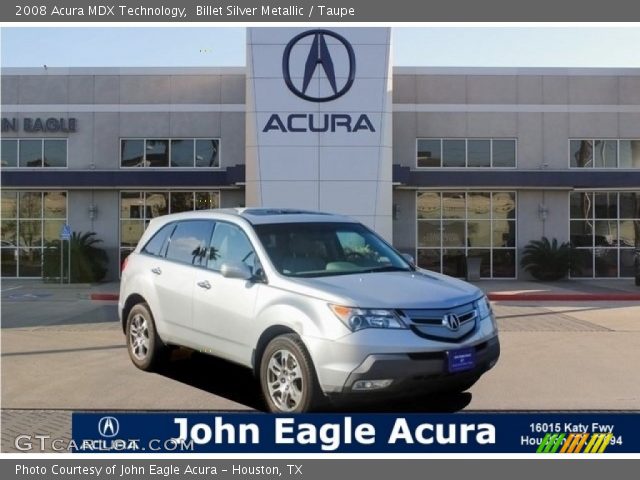 2008 Acura MDX Technology in Billet Silver Metallic