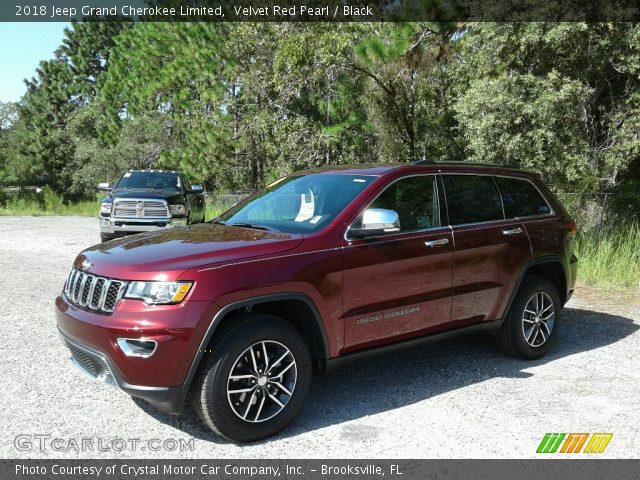 2018 Jeep Grand Cherokee Limited in Velvet Red Pearl