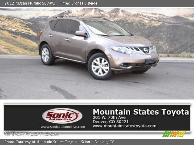 2012 Nissan Murano SL AWD in Tinted Bronze