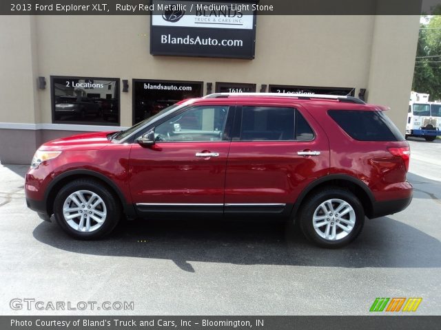 2013 Ford Explorer XLT in Ruby Red Metallic