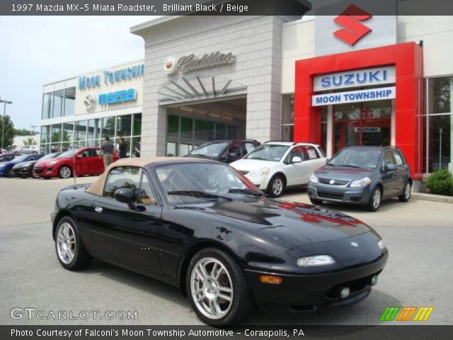 1997 Mazda MX-5 Miata Roadster in Brilliant Black