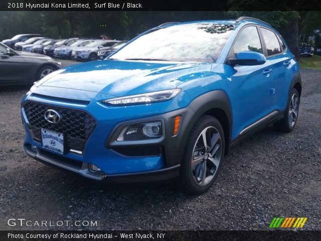2018 Hyundai Kona Limited in Surf Blue