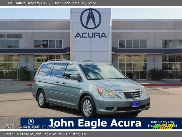 2009 Honda Odyssey EX-L in Silver Pearl Metallic