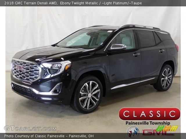 2018 GMC Terrain Denali AWD in Ebony Twilight Metallic