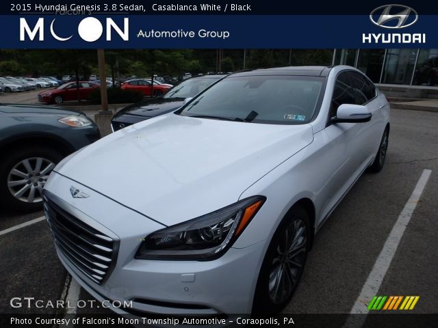 2015 Hyundai Genesis 3.8 Sedan in Casablanca White