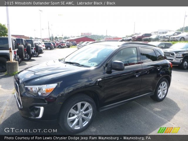 2015 Mitsubishi Outlander Sport SE AWC in Labrador Black