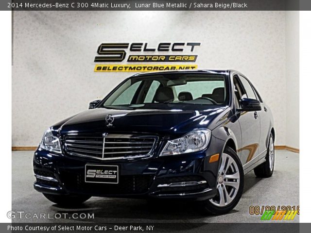 2014 Mercedes-Benz C 300 4Matic Luxury in Lunar Blue Metallic