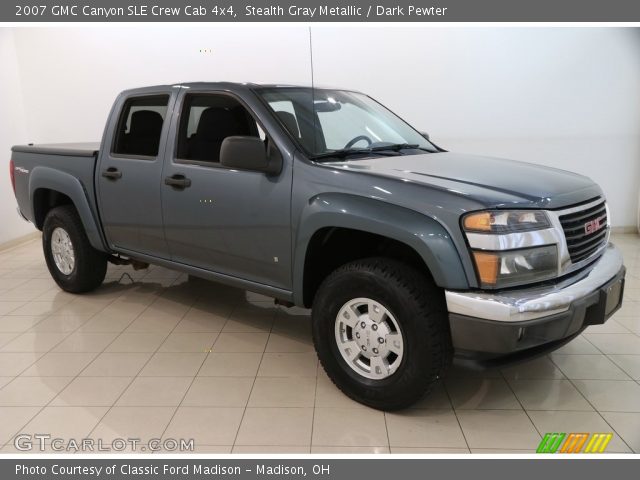 2007 GMC Canyon SLE Crew Cab 4x4 in Stealth Gray Metallic