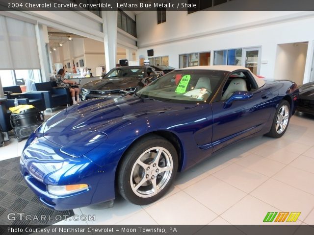 2004 Chevrolet Corvette Convertible in LeMans Blue Metallic