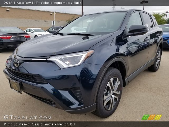 2018 Toyota RAV4 LE in Galactic Aqua Mica