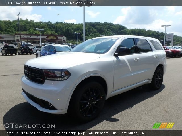 2018 Dodge Durango SXT AWD in White Knuckle