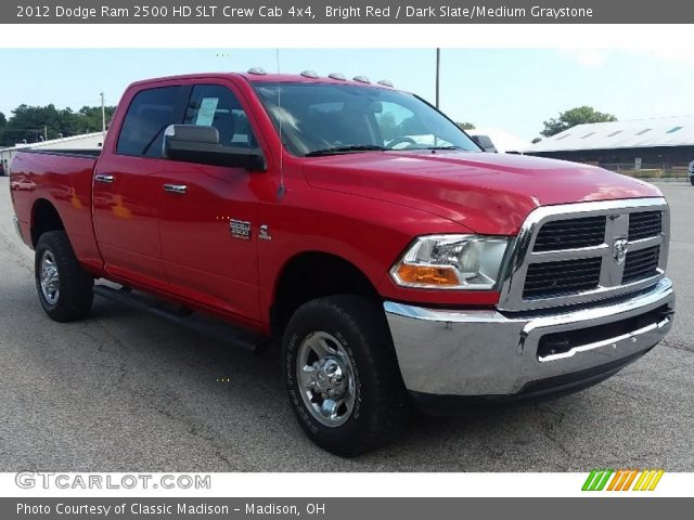 2012 Dodge Ram 2500 HD SLT Crew Cab 4x4 in Bright Red